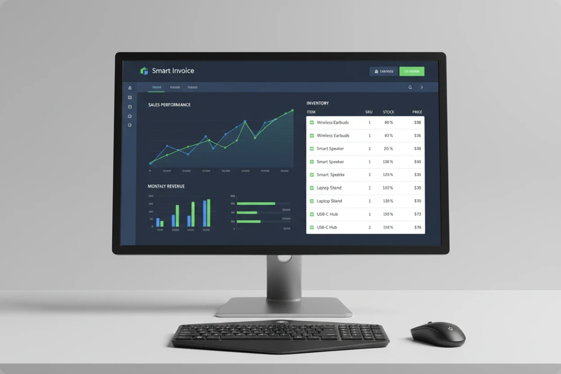 Smart Invoice India - GST Invoices, Stock Tracking & Daily Sales